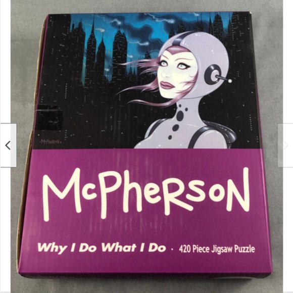 Why Do I Do What I Do 420 pc Collector Art Jigsaw Puzzle+Poster *Tara McPherson - Picture 5 of 5